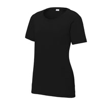 Women's PosiCharge Tri-Blend Wicking Scoop Neck Raglan Tee