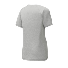 Women's PosiCharge Tri-Blend Wicking Scoop Neck Raglan Tee