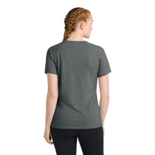 Women's PosiCharge Tri-Blend Wicking Scoop Neck Raglan Tee