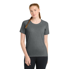 Women's PosiCharge Tri-Blend Wicking Scoop Neck Raglan Tee