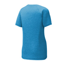 Women's PosiCharge Tri-Blend Wicking Scoop Neck Raglan Tee