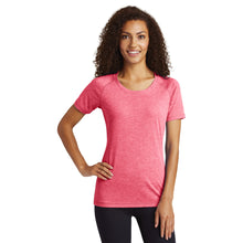 Women's PosiCharge Tri-Blend Wicking Scoop Neck Raglan Tee