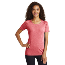 Women's PosiCharge Tri-Blend Wicking Scoop Neck Raglan Tee