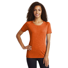 Women's PosiCharge Tri-Blend Wicking Scoop Neck Raglan Tee