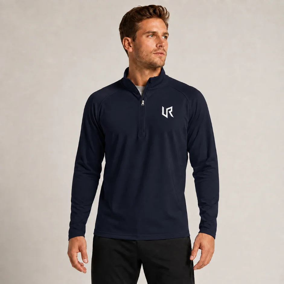 Men's Sport-Wick® Stretch Quarter-Zip Pullover (Embroidery)