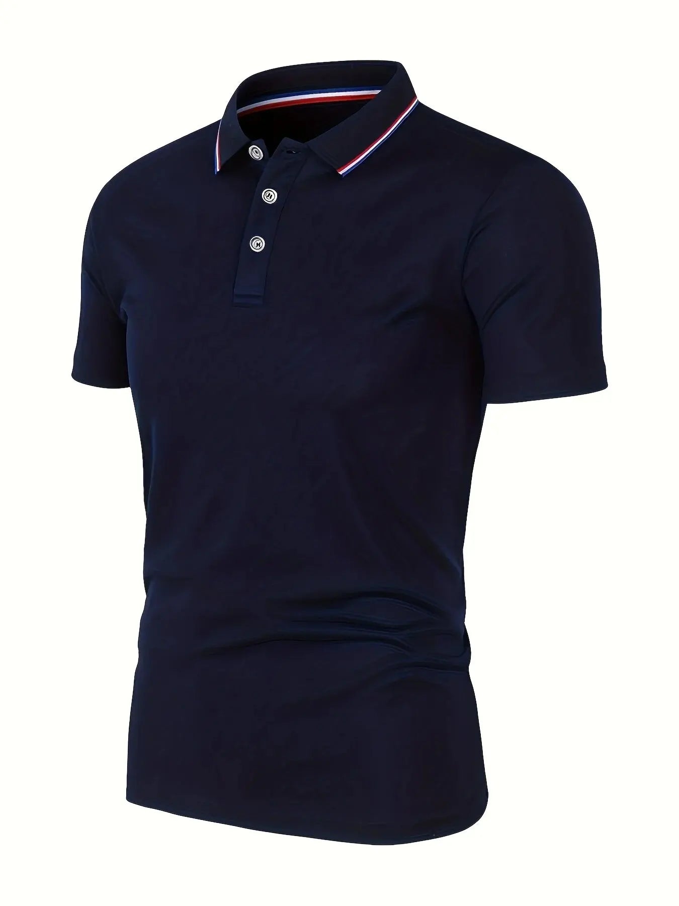 Men's Casual Polo Shirt – Breathable Short Sleeve