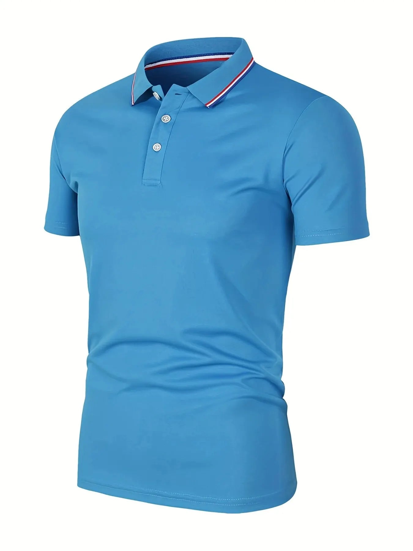 Men's Casual Polo Shirt – Breathable Short Sleeve