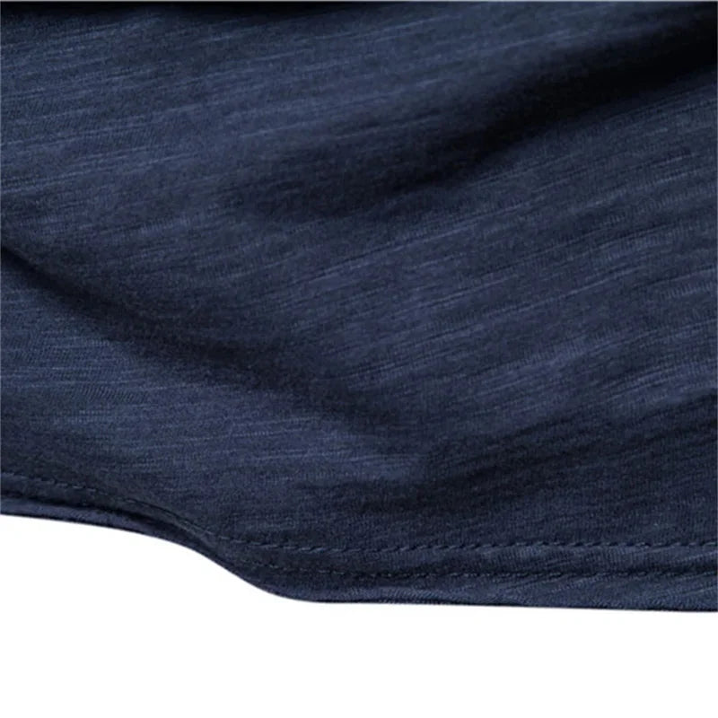 Men's Cotton V-Neck T-Shirt – Slim Fit