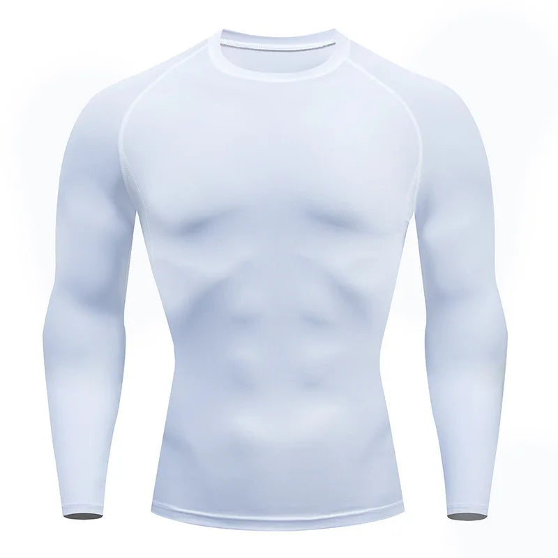 Men's Compression Sports T-Shirt – Quick-Dry Gym & Running